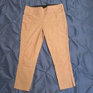 Tan Ankle Pants